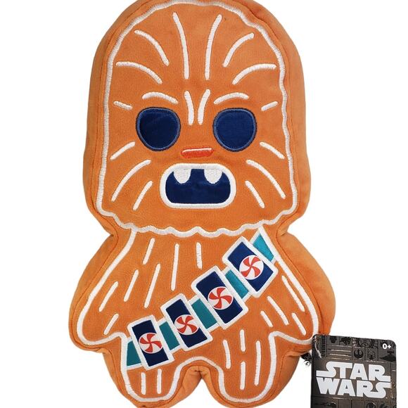 Disney Star Wars Chewbacca Gingerbread Scented Cookie Christmas Chewbacca Plush - Picture 2 of 7